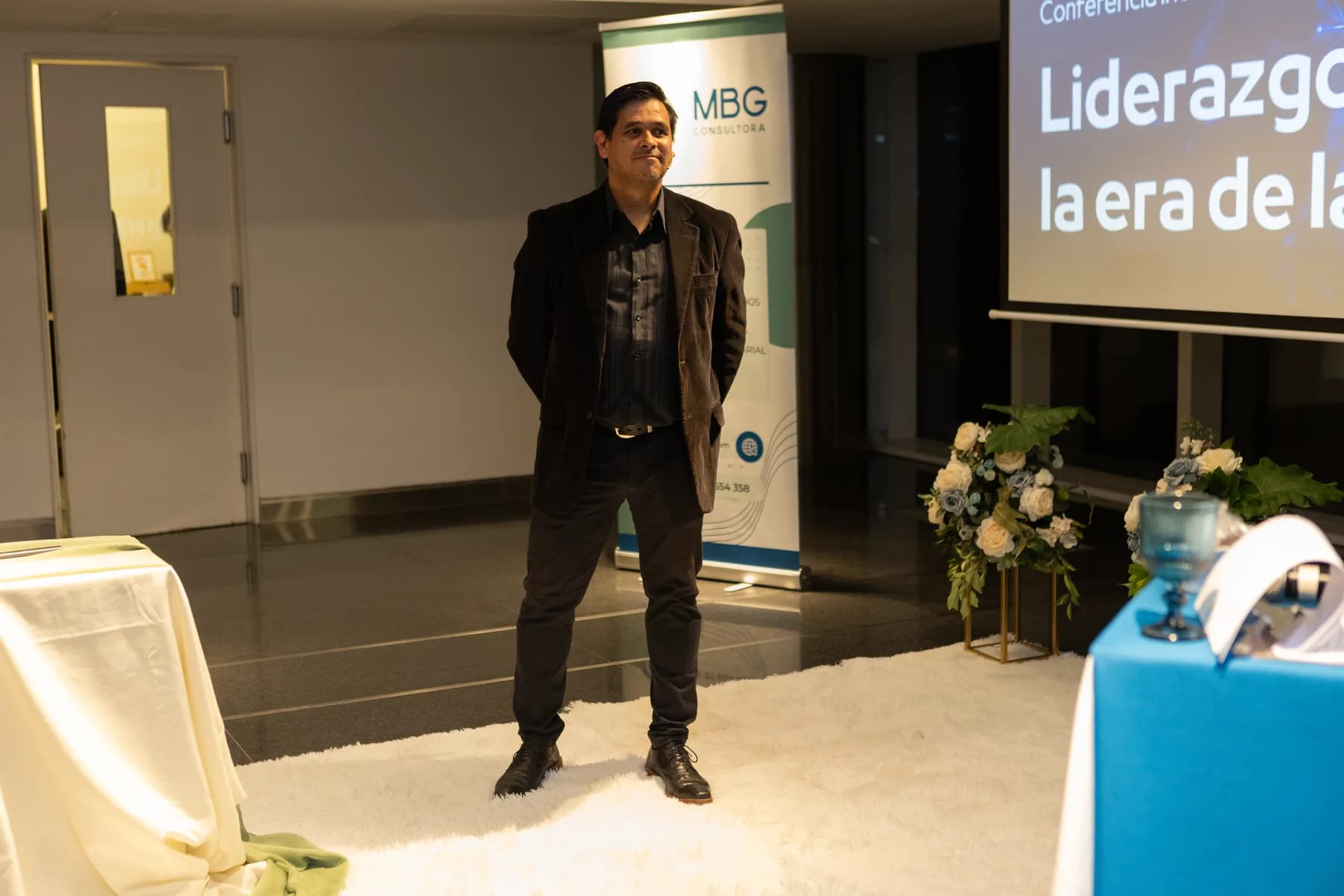 Marcelo Machuca en una experiencia organizacional.